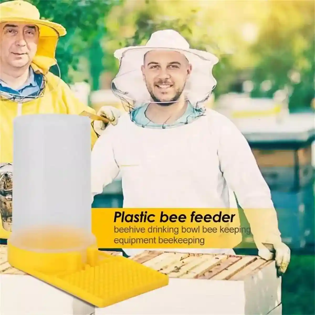10 Pack Hive Entrance Feeders Durable Plastic Beekeeping Supplies - Image 12
