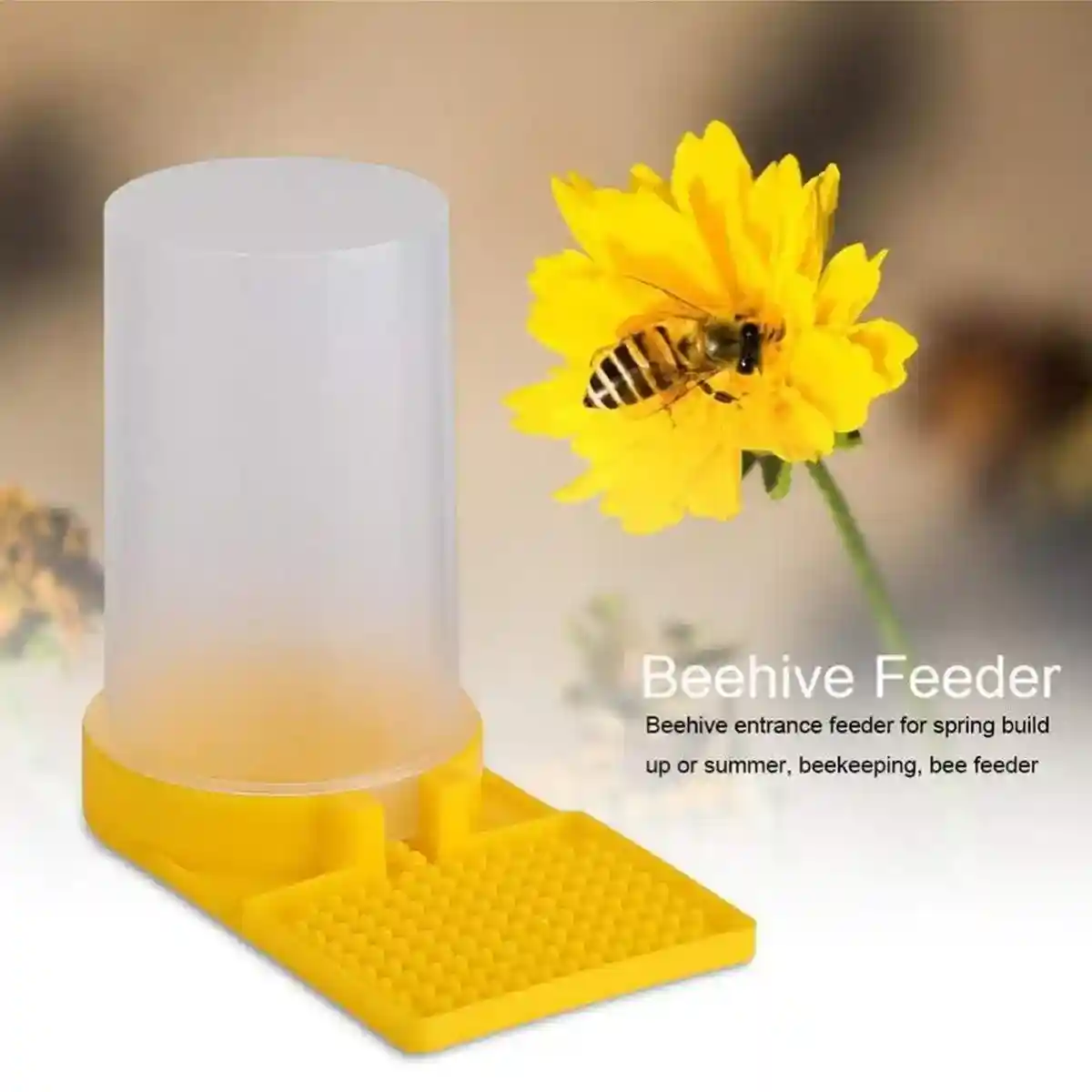 10 Pack Hive Entrance Feeders Durable Plastic Beekeeping Supplies - Image 17