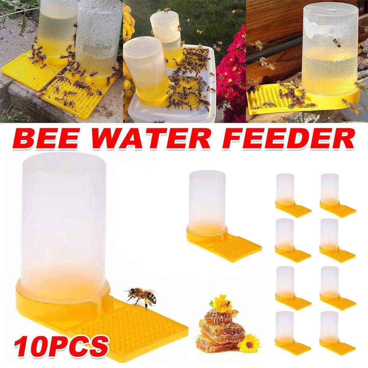 10 Pack Hive Entrance Feeders Durable Plastic Beekeeping Supplies - Image 2