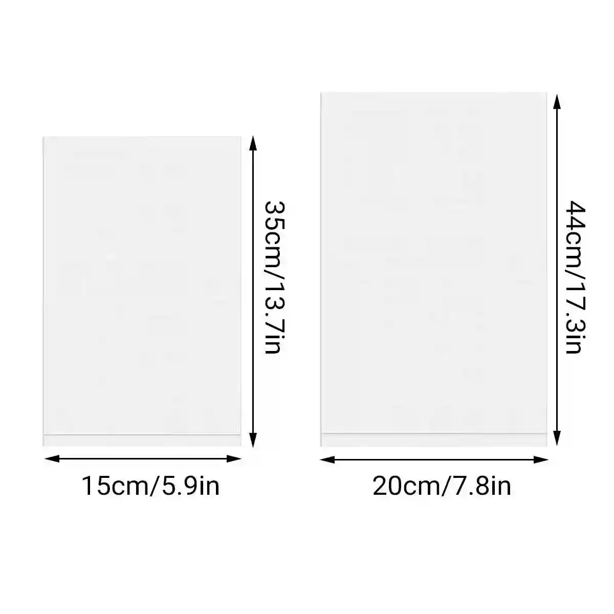100PCS Aquarium Fish Breathing Bags Breather Bags Transport Long Life Plastic - Image 6