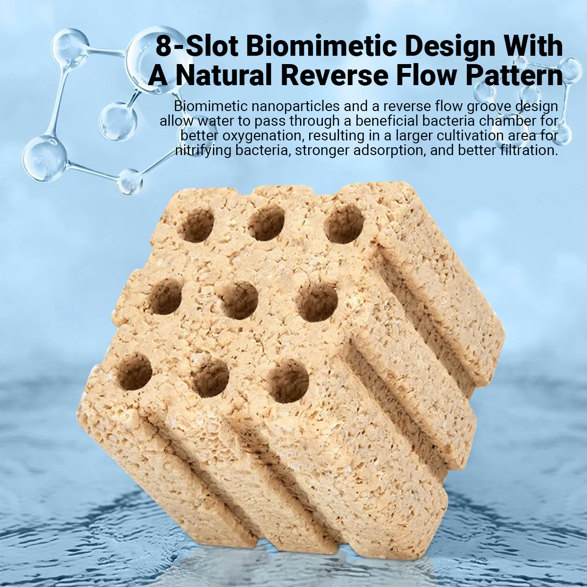 10PCS 3D Bacterial Cultivation Cubes Aquarium Bio Filter Media Fish Tank Clean - Image 5