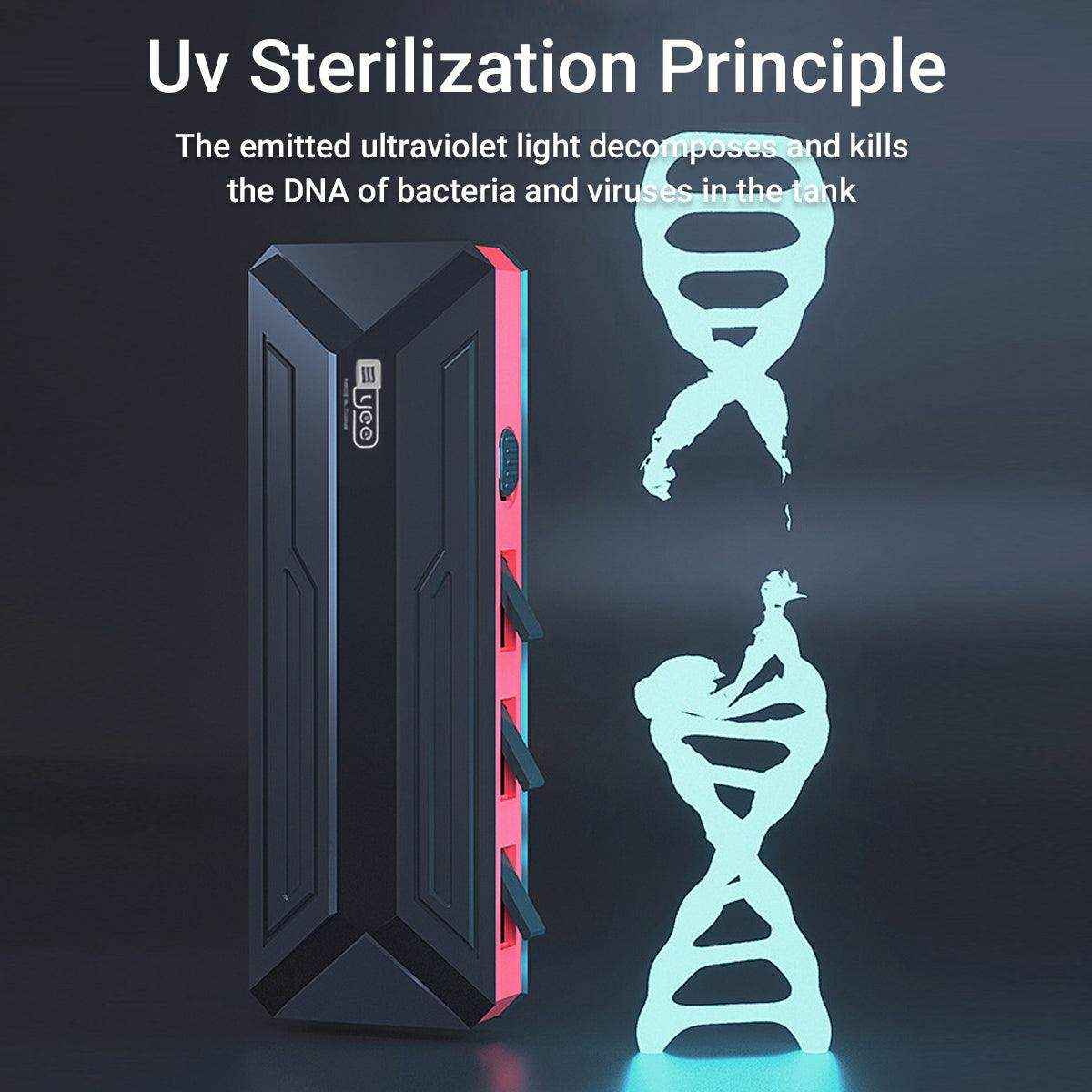 Fish Tank UV Germicidal Lamp for Water Purification Algae Sterilization Aquarium - Image 5