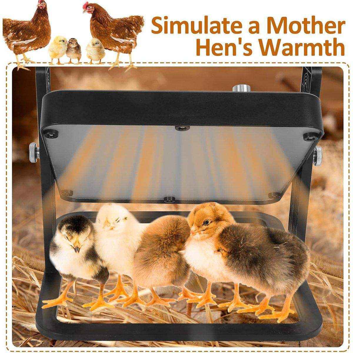18W Chicken Heat Plate Brooder Warm Chick Duck Chicken Coop Heater - Image 10