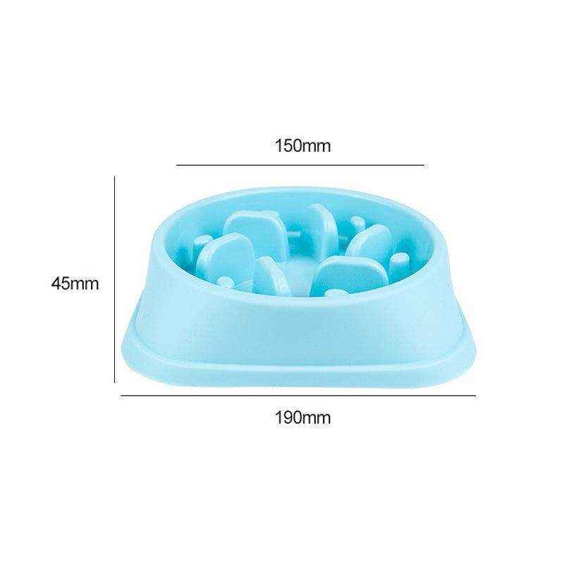 Nonslip Dog Slow Feeder Bowl Pink - Image 3