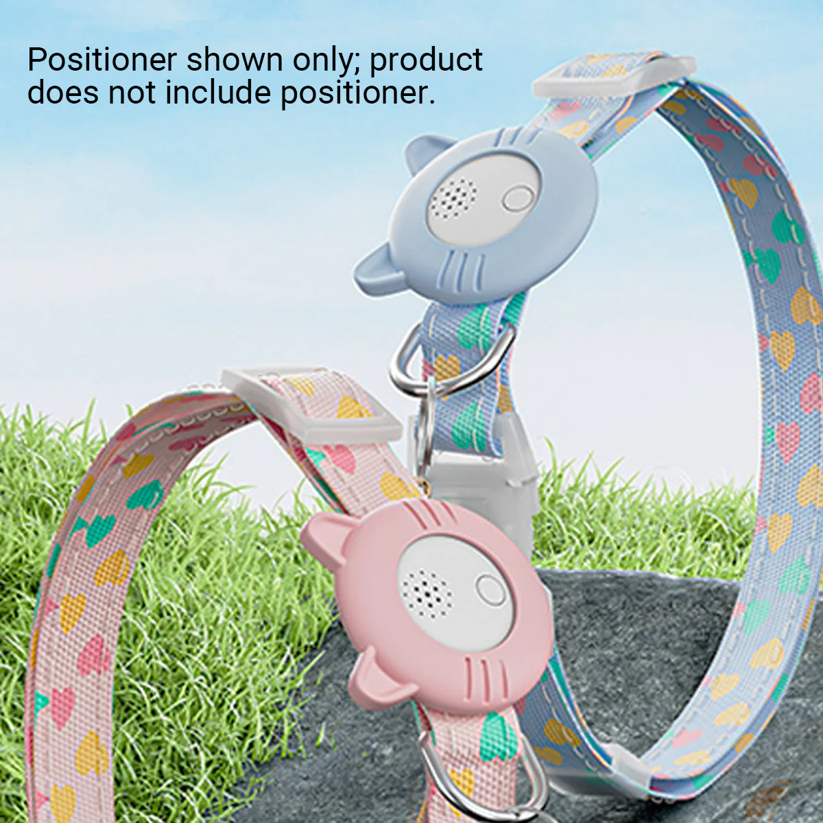 2 Colours Pet Locator Collar with AirTag Holder for Cats Dogs GPS Tracker Case - Image 11