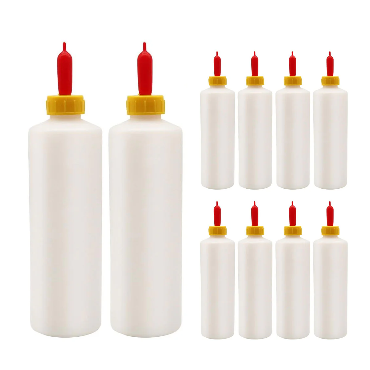 20PCS 400ml Animal Feeding Bottle Set with Silicone Teat - Image 15