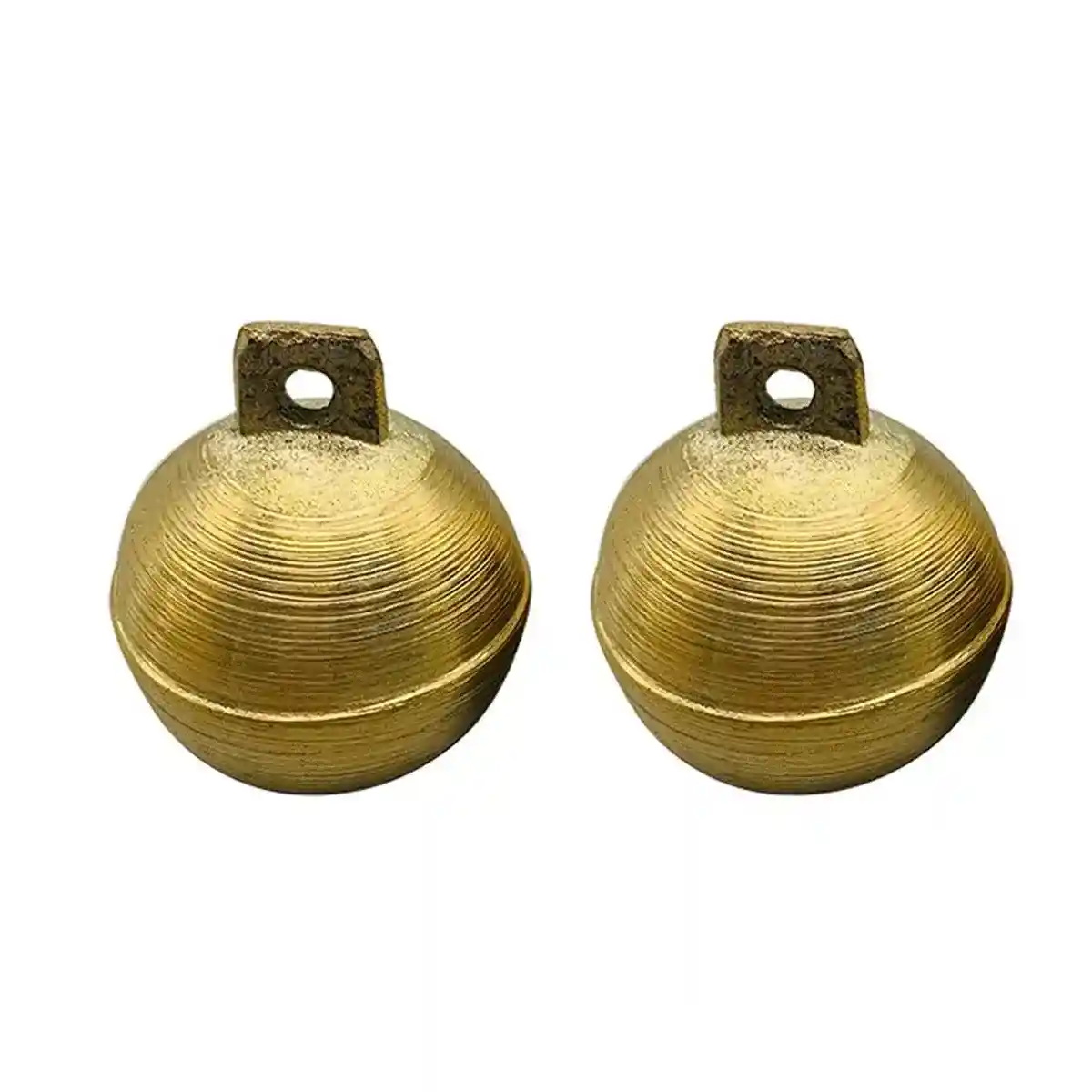 2PCS Durable Brass Animal Bells Loud Tracking Bells for Cows Dogs & Pets - Image 16
