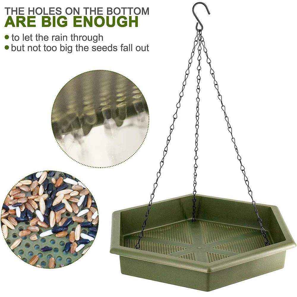 2PCS Outdoor Garden Hanging Bird Feeder - Image 10