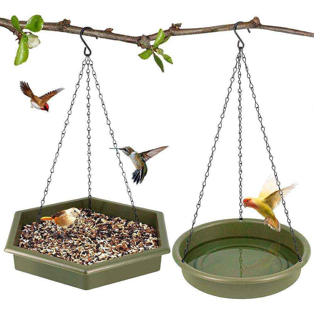 2PCS Outdoor Garden Hanging Bird Feeder - Image 11