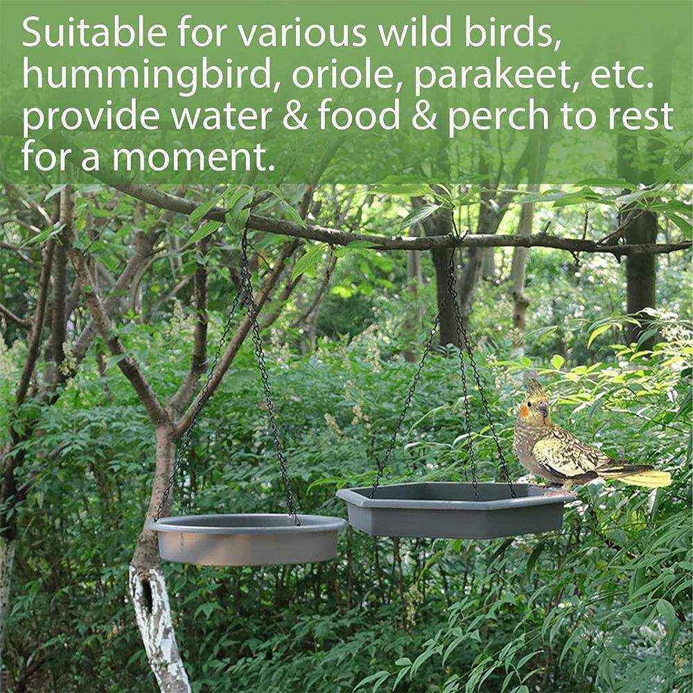 2PCS Outdoor Garden Hanging Bird Feeder - Image 16