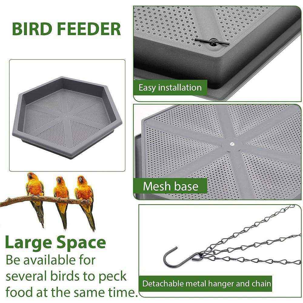 2PCS Outdoor Garden Hanging Bird Feeder - Image 22