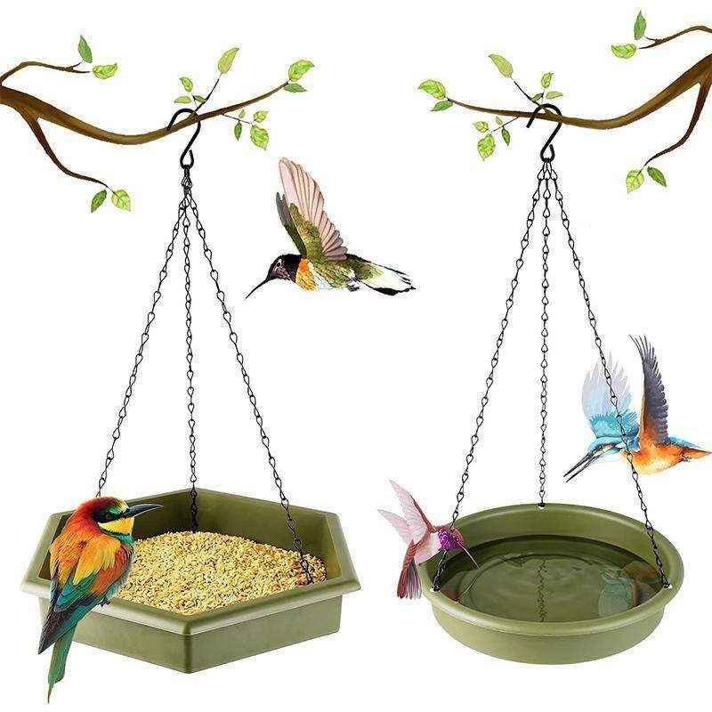 2PCS Outdoor Garden Hanging Bird Feeder - Image 3