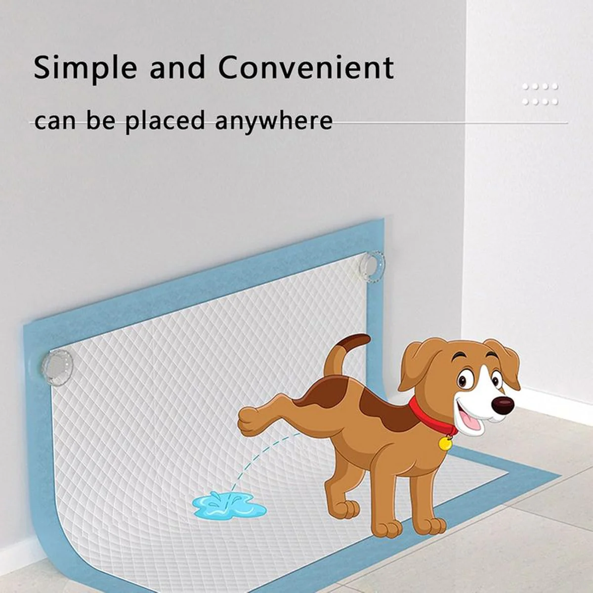 2PCS Pet Toilet Pad Holder Simple and Convenient Non Slip for Puppy Indoor Use - Image 3