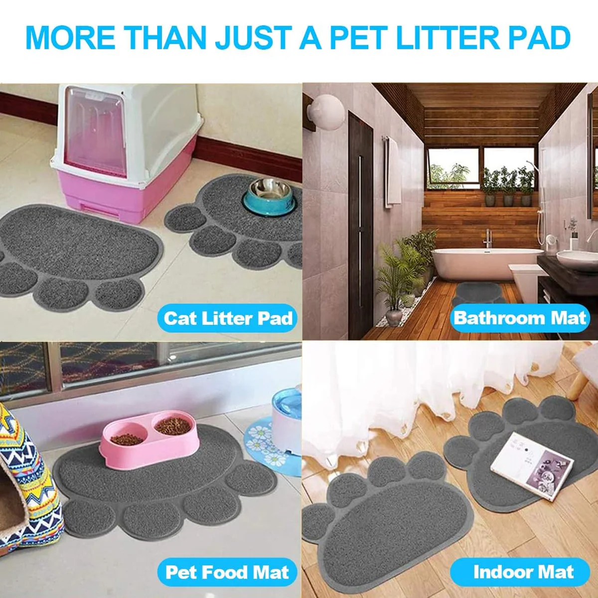 2PCS PVC Pet Litter Mat Non-Slip - Image 5