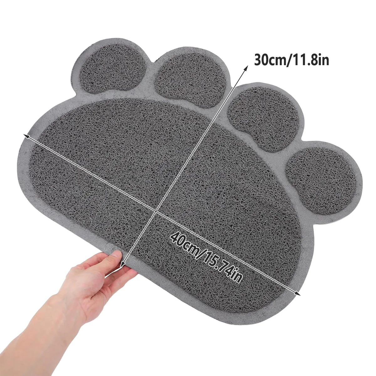 2PCS PVC Pet Litter Mat Non-Slip - Image 9