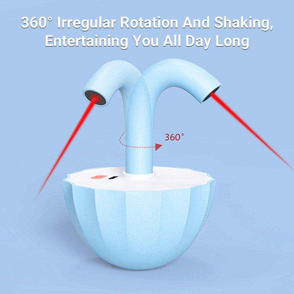 360° Rotating Umbrella Laser Pet Toy Interactive Cat Toy for Endless Fun - Image 10