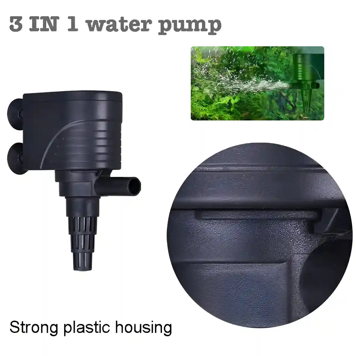 3in1 Efficient Internal Aquarium Filter 3-in-1 Filtration System - Image 4
