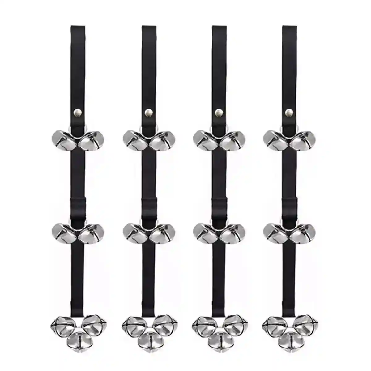 4PCS Pet Training Doorbell Rope Cat Teaser Toy Bell Interactive Play Rope Bell - Image 3