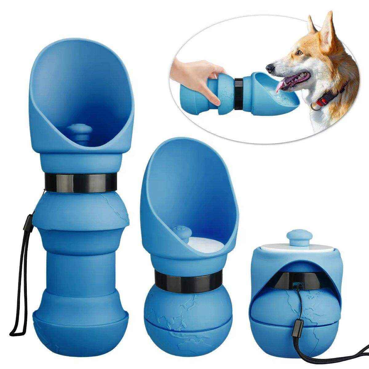 550ml Dog Outdoor Water Cup Pet Travel Kettle Pet Out Folding Water Cup - Image 10