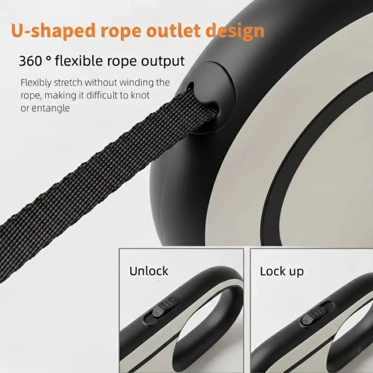 5m Retractable Dog Lead With Lock Control - Image 11