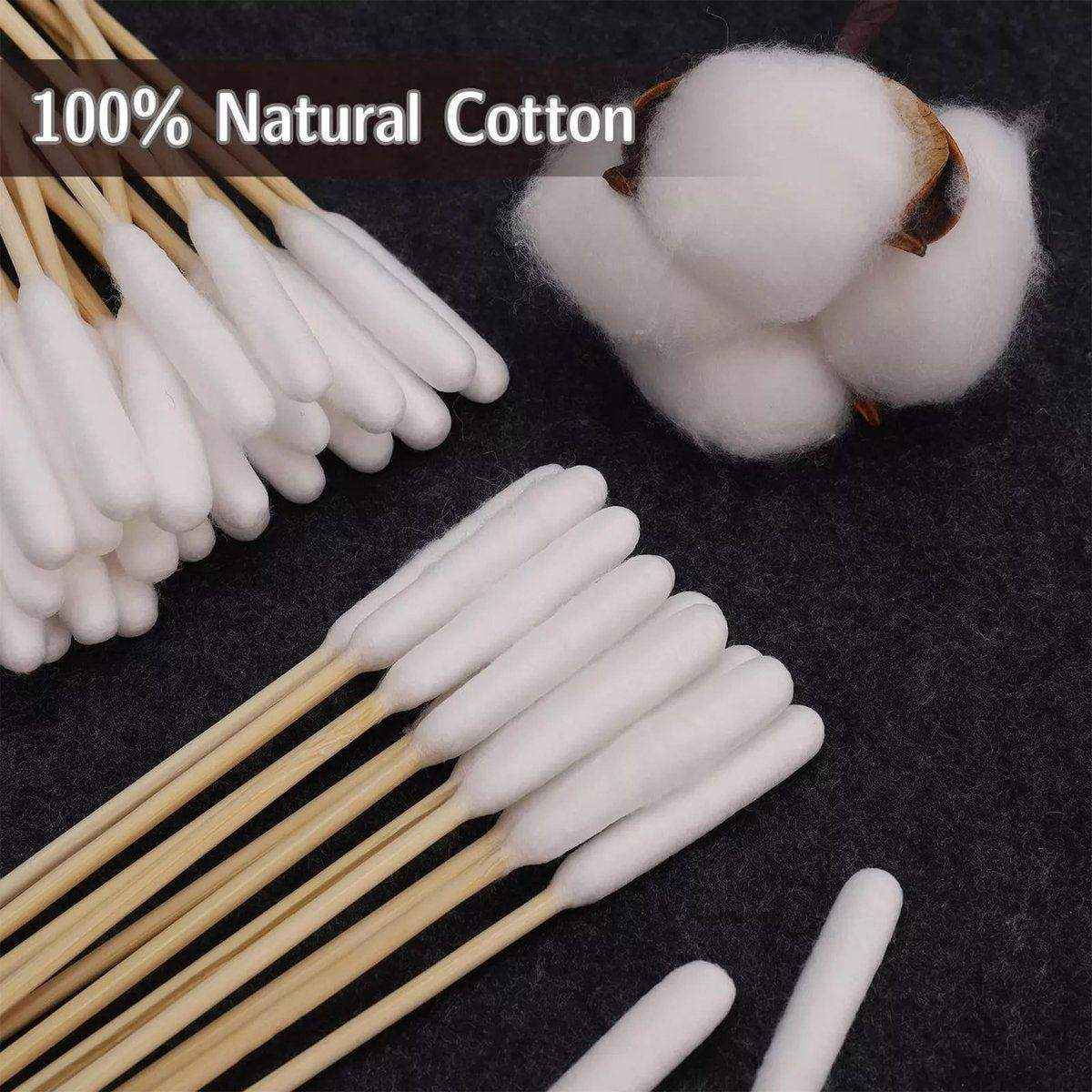 6 Inch Long Cotton Swabs of Medium and Large Pets Ears Cleaning - Image 4