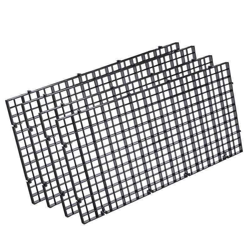 8Pcs Durable Fish Grid Dividers 30*15*0.6cm Black & White - Image 9