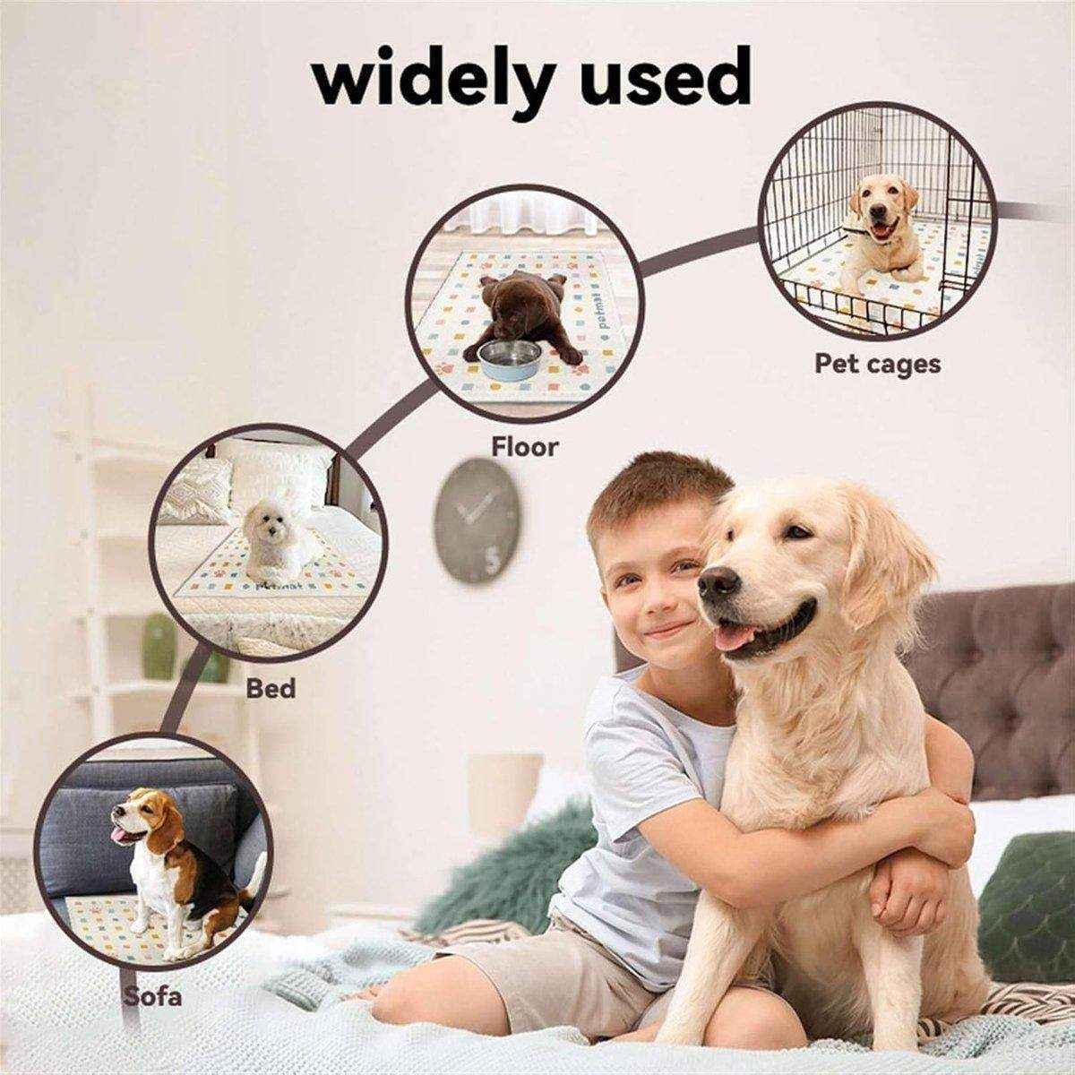 Pet Feeding Mat for Dogs and Cats Absorbent Pet Placemat Waterproof Mat - Image 13
