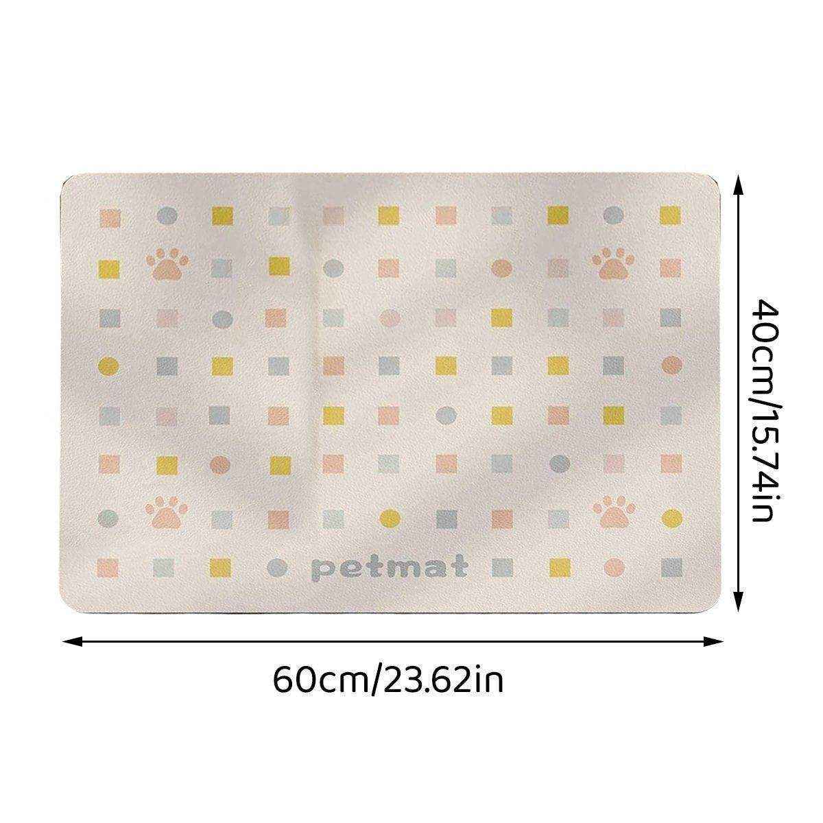 Pet Feeding Mat for Dogs and Cats Absorbent Pet Placemat Waterproof Mat - Image 14