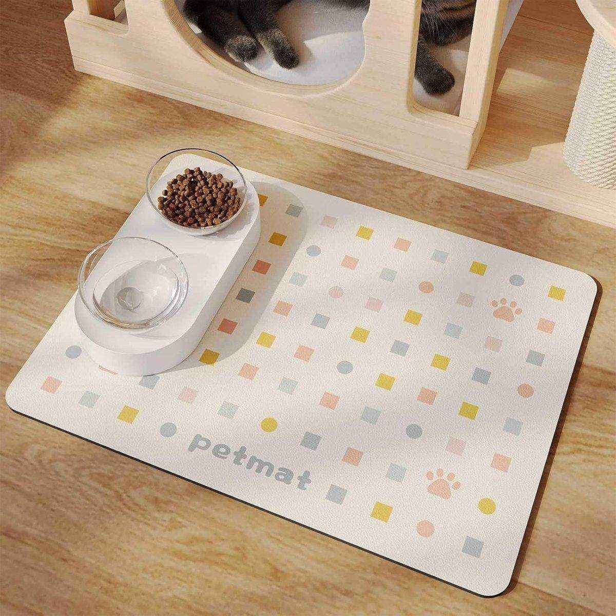 Pet Feeding Mat for Dogs and Cats Absorbent Pet Placemat Waterproof Mat - Image 16