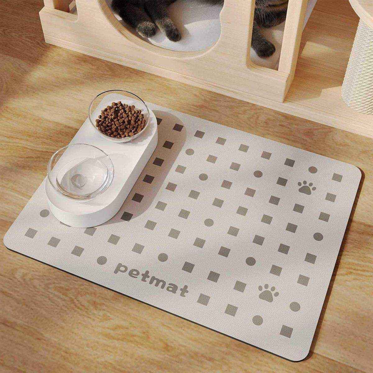 Pet Feeding Mat for Dogs and Cats Absorbent Pet Placemat Waterproof Mat - Image 18