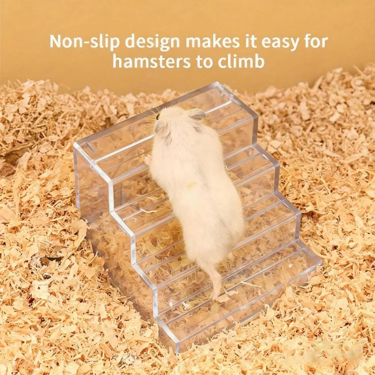 Acrylic Hamster Ladder Hideout House Clear Climbing Den - Image 10