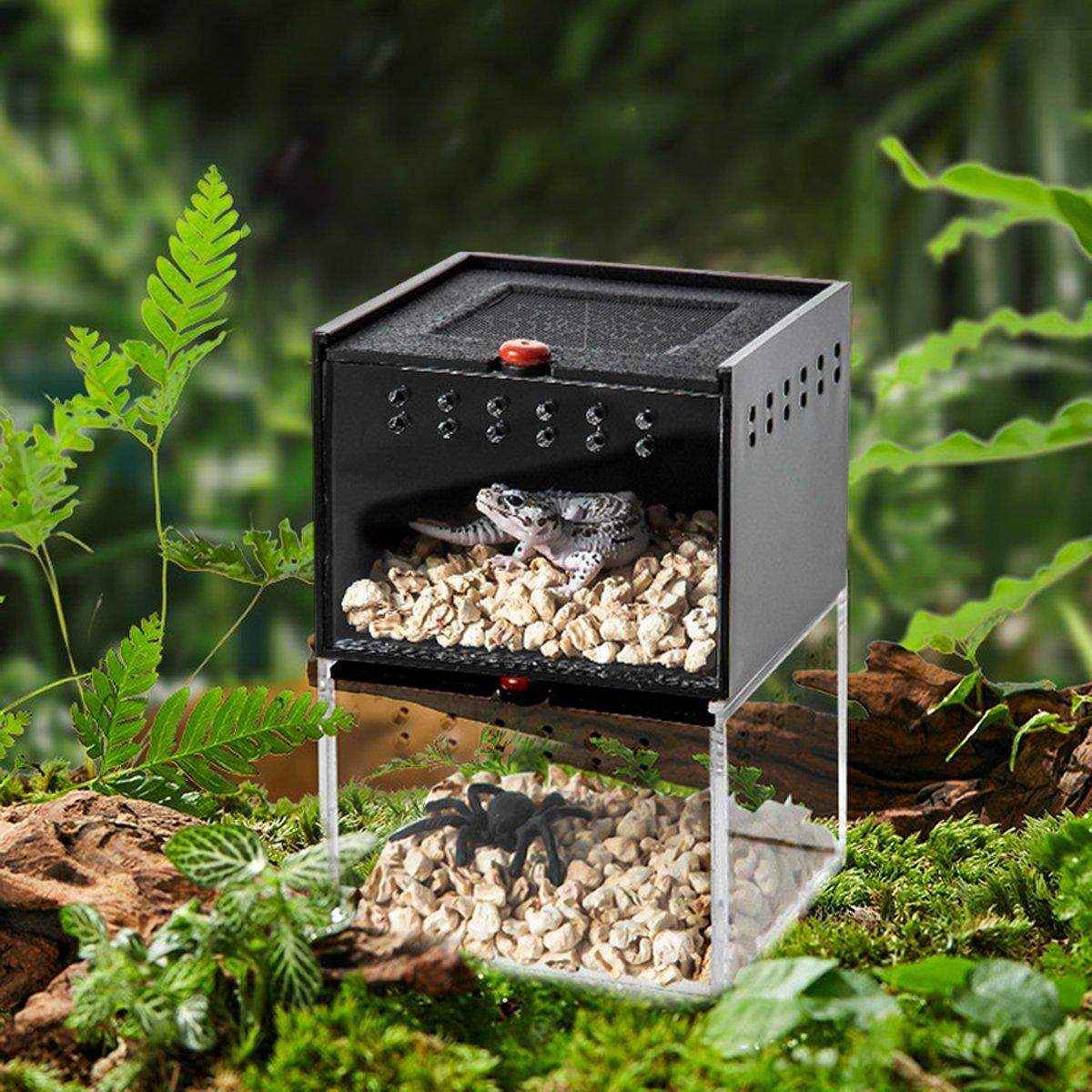 Acrylic Reptile Enclosure Tank Climbing Pet Breeding Box Reptile Tank - Image 14