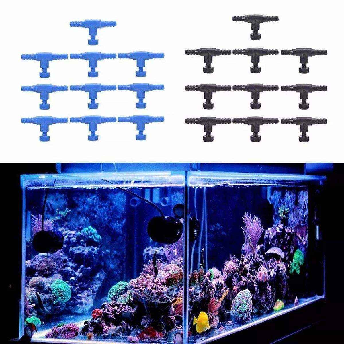 10-30pcs Aquarium Oxygen Pump Regulating Valve Fish Tank Air Control Accessories - Image 14