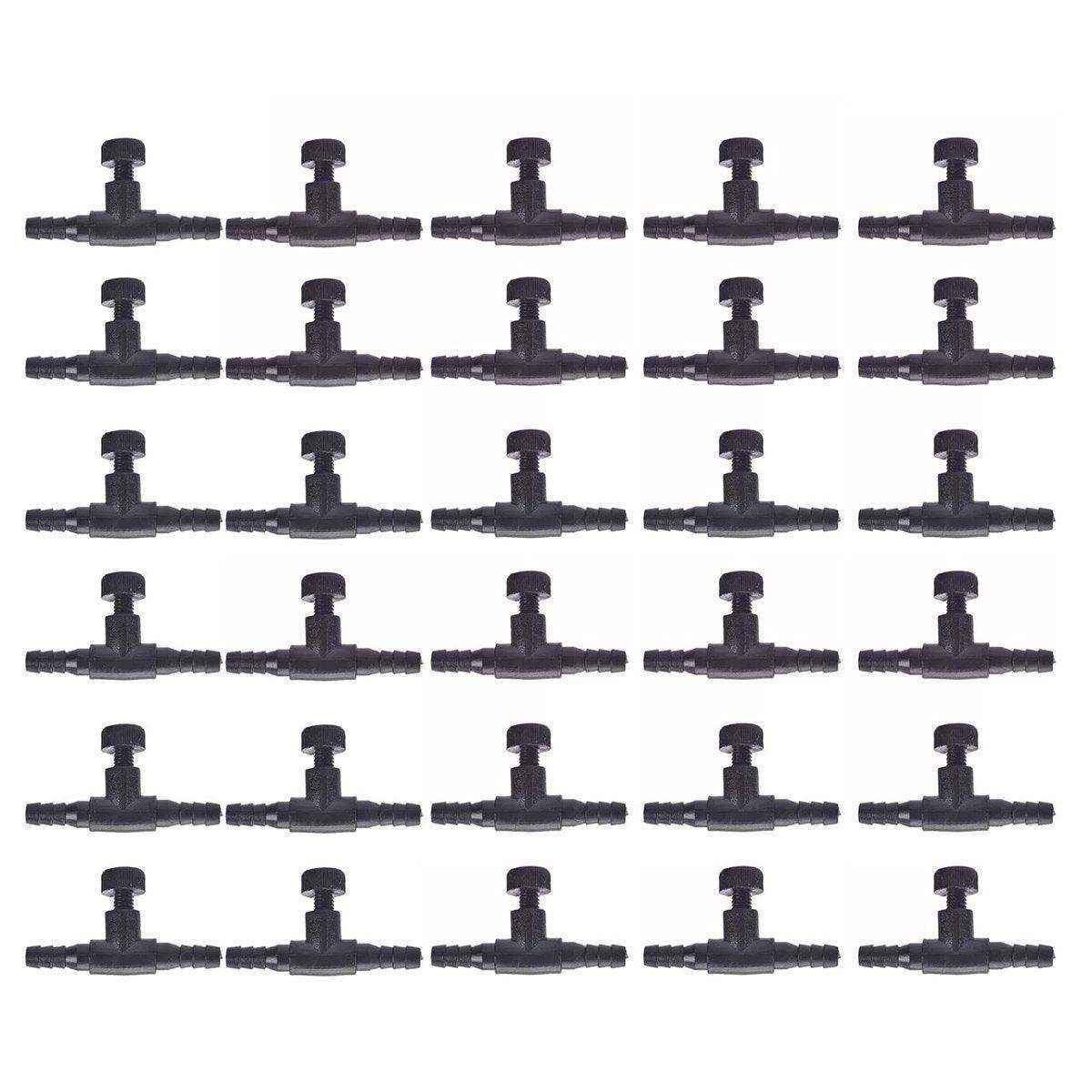 10-30pcs Aquarium Oxygen Pump Regulating Valve Fish Tank Air Control Accessories - Image 21