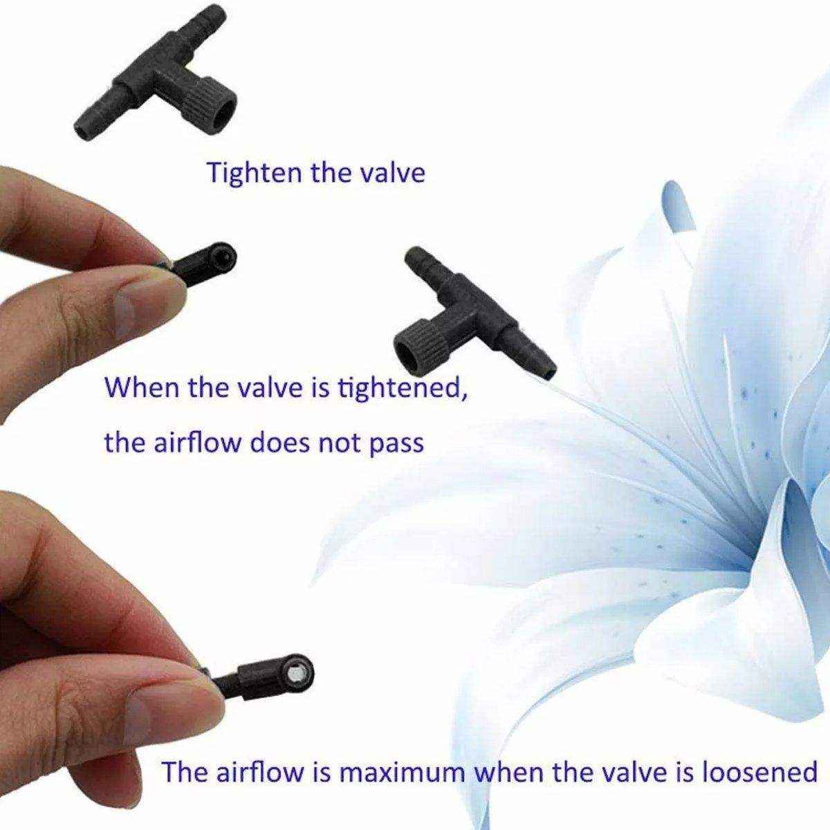 10-30pcs Aquarium Oxygen Pump Regulating Valve Fish Tank Air Control Accessories - Image 9