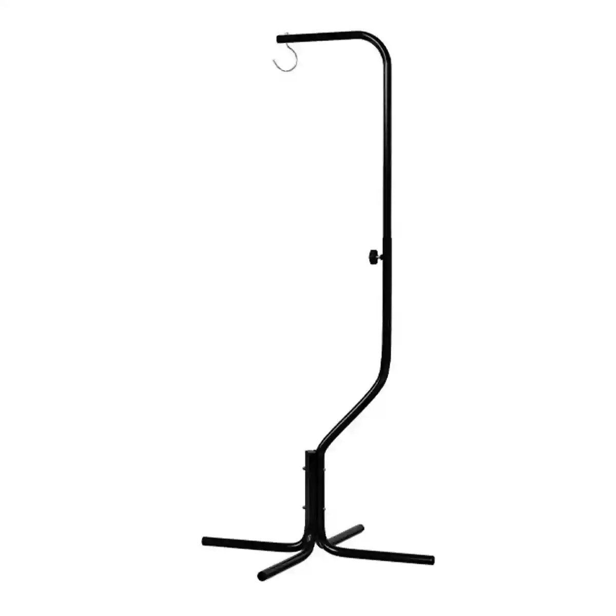 Adjustable Birdcage Stand Sturdy Metal Parrot Cage Holder with 360° Hook - Image 15