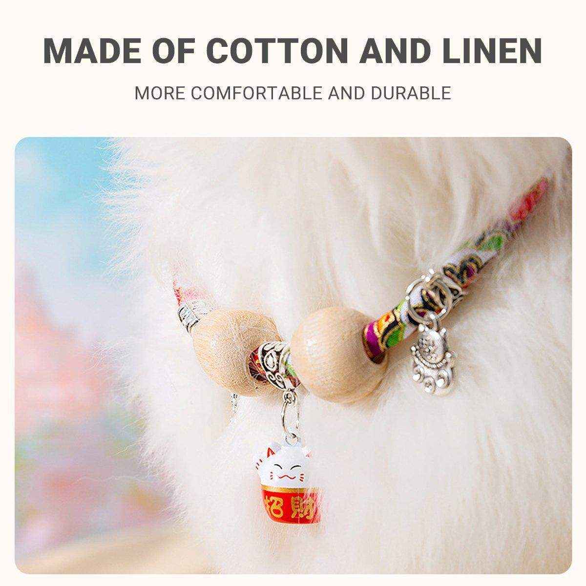 Pet Bell Necklace Designer Cat Flea Collar Dog Insect Repellent - Image 8