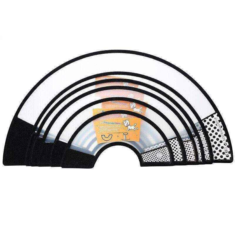 Pet Cone Protective Collar Elizabethan Collars for Cats and Dogs 9 Sizes - Image 4