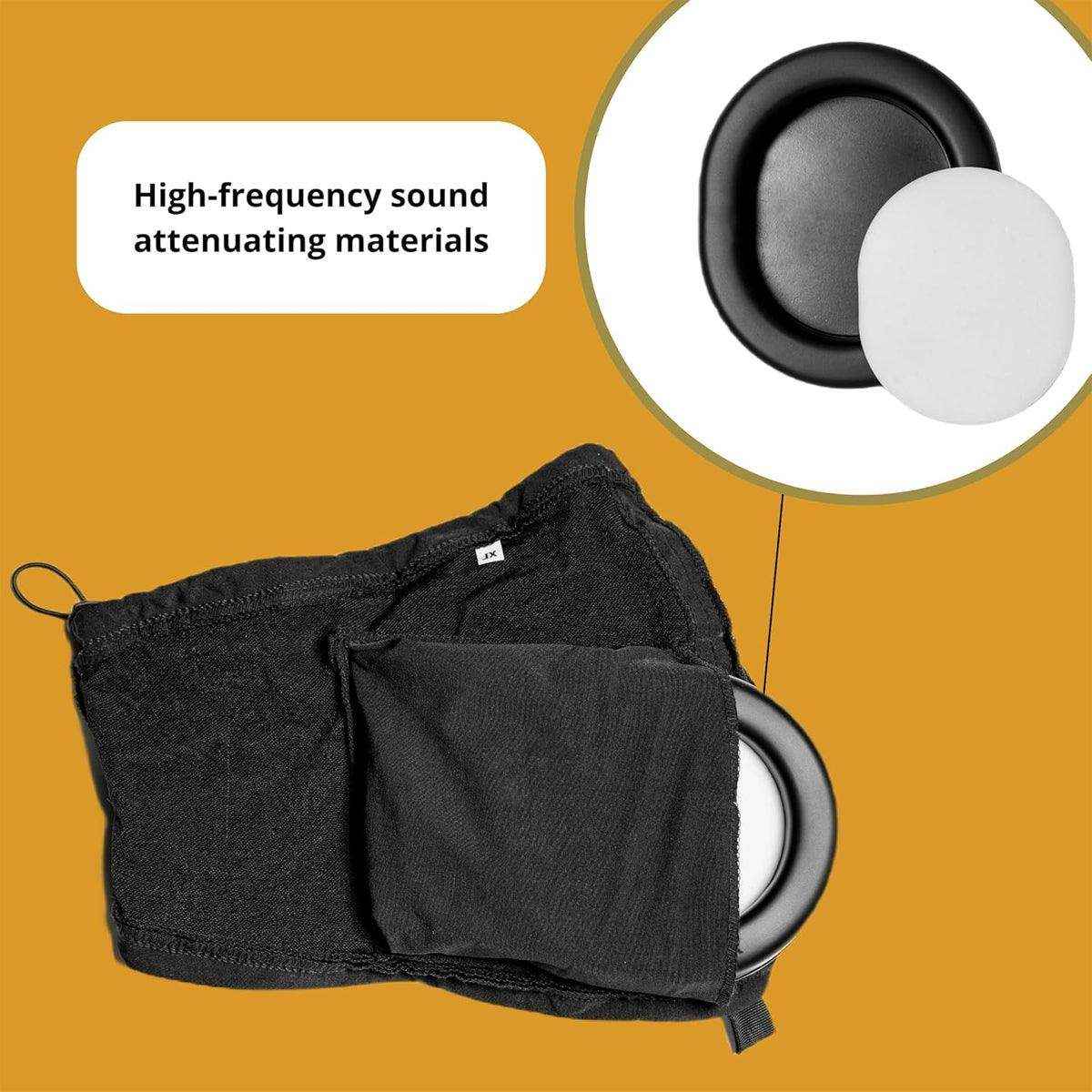 Adjustable Dog Ear Muffs Noise Protection for Fireworks & Loud Environments - Image 5