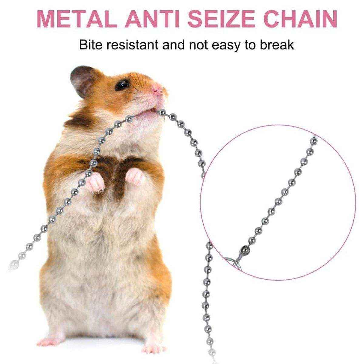 Adjustable Hamster Harness Set – Secure & Comfortable Pet Walking Gear - Image 5