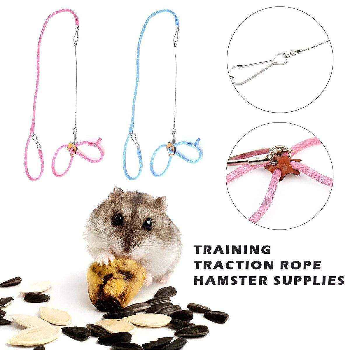 Adjustable Hamster Harness Set – Secure & Comfortable Pet Walking Gear - Image 7