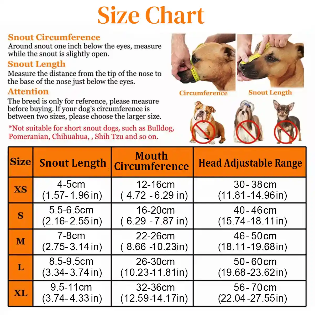 2PCS Adjustable Mesh Dog Muzzle Set Breathable Anti-Bite Muzzles - Image 6