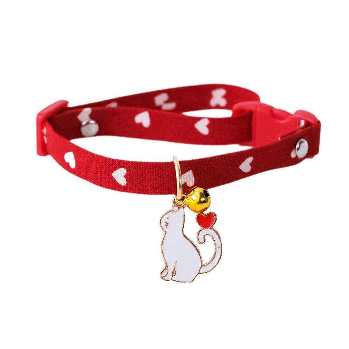 Adjustable Pet Collar with Safety Buckle Bell for Kitten and Dog Necklace - Image 19