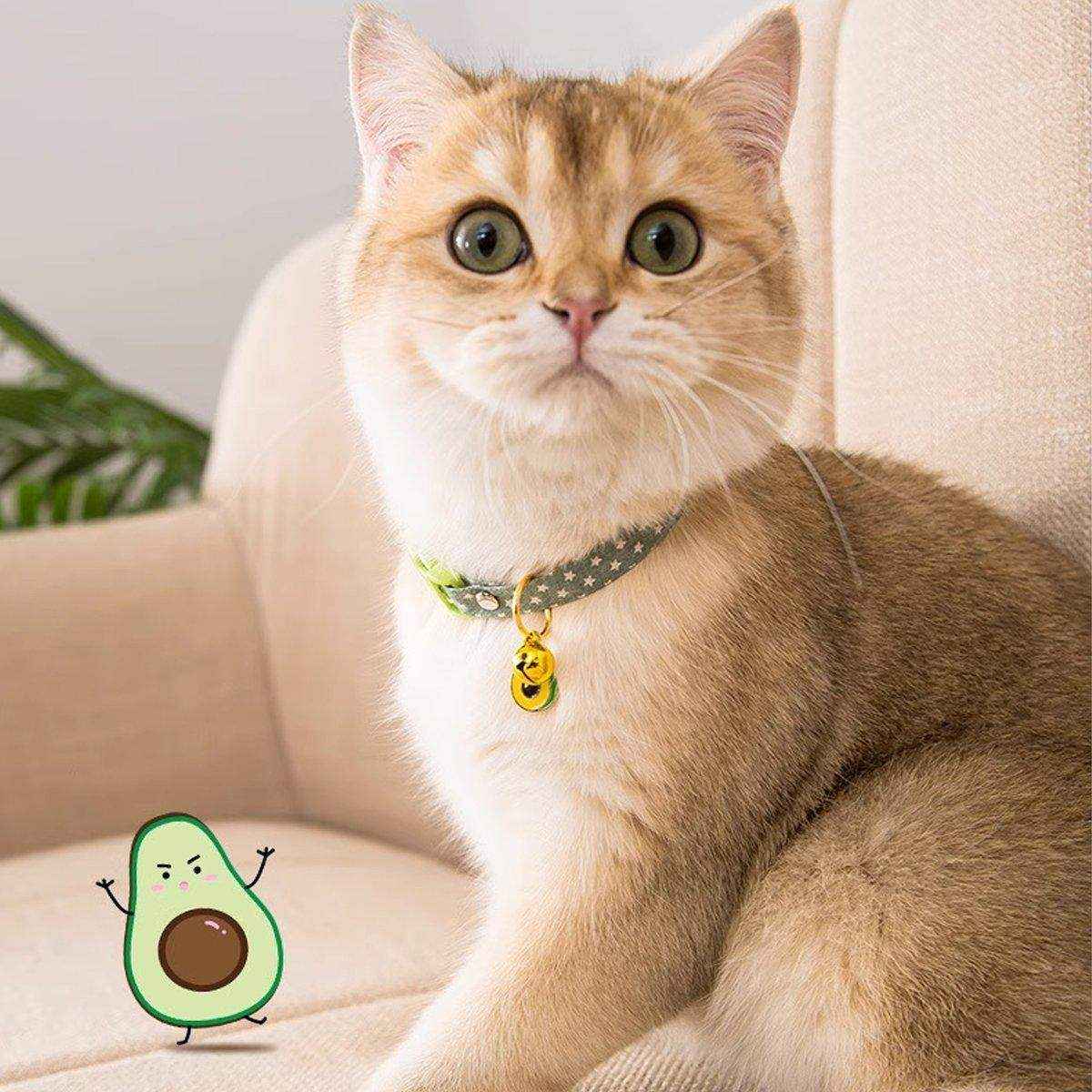 Adjustable Pet Collar with Safety Buckle Bell for Kitten and Dog Necklace - Image 4