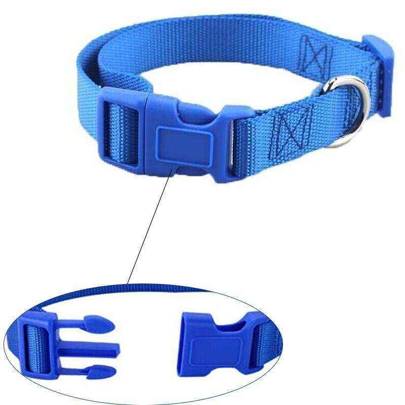 Adjustable Puppy Collar & Dog Collar Soft Durable Nylon in 5 Colours - Image 11