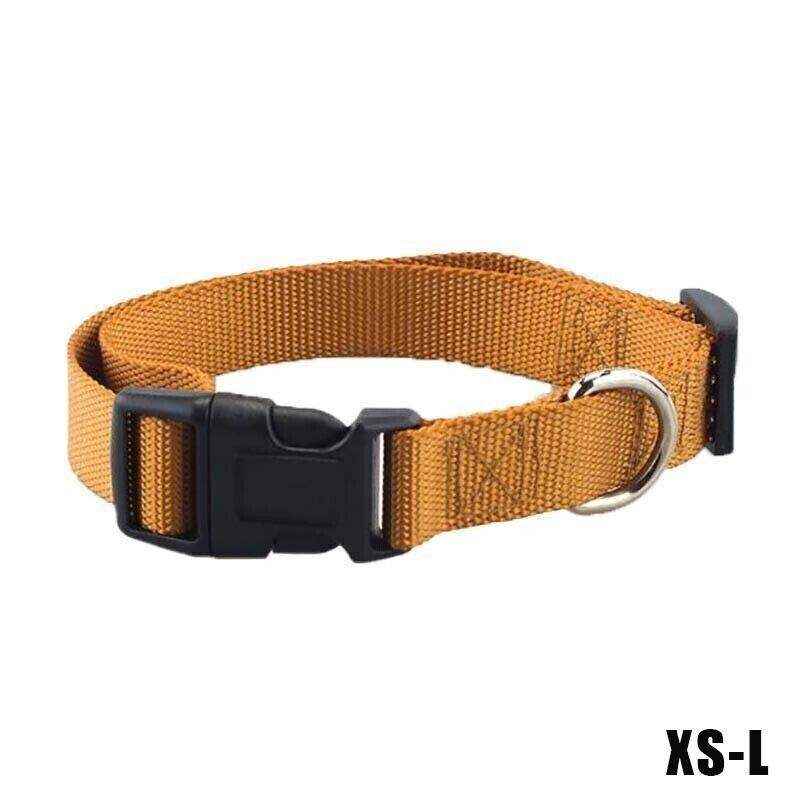 Adjustable Puppy Collar & Dog Collar Soft Durable Nylon in 5 Colours - Image 17