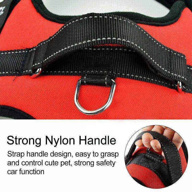 Adjustable Reflective Dog Harness for Safe and Comfortable Walks - Image 4