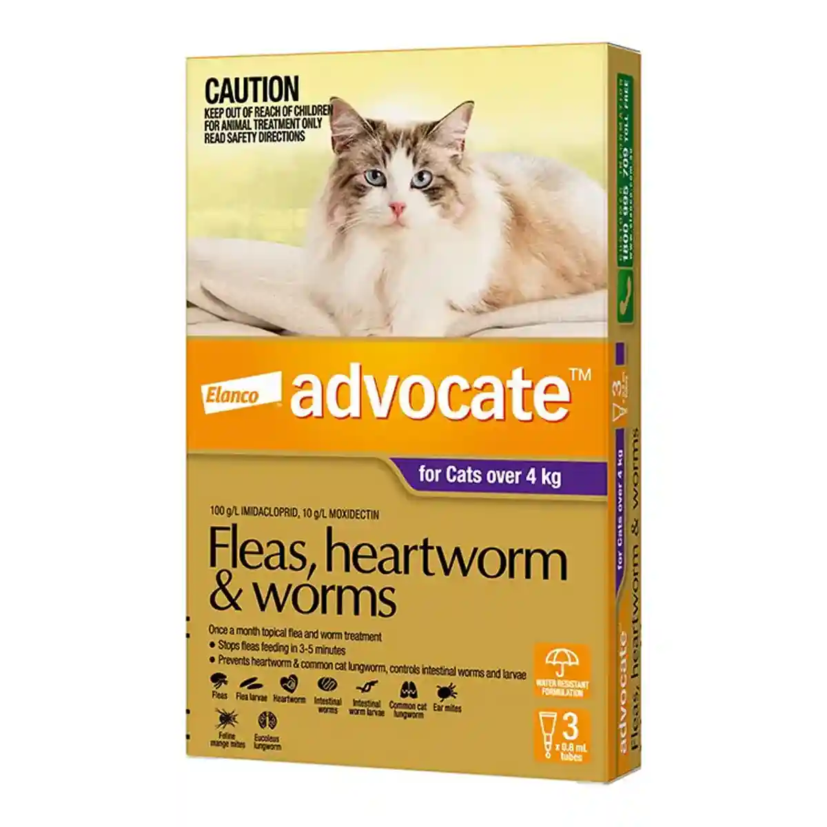 Advocate Spot-On For Cats Over 4kg - Image 12