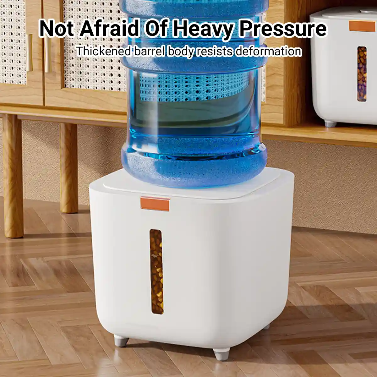 Airtight Pet Food Storage Bucket with Visual Window - Image 12