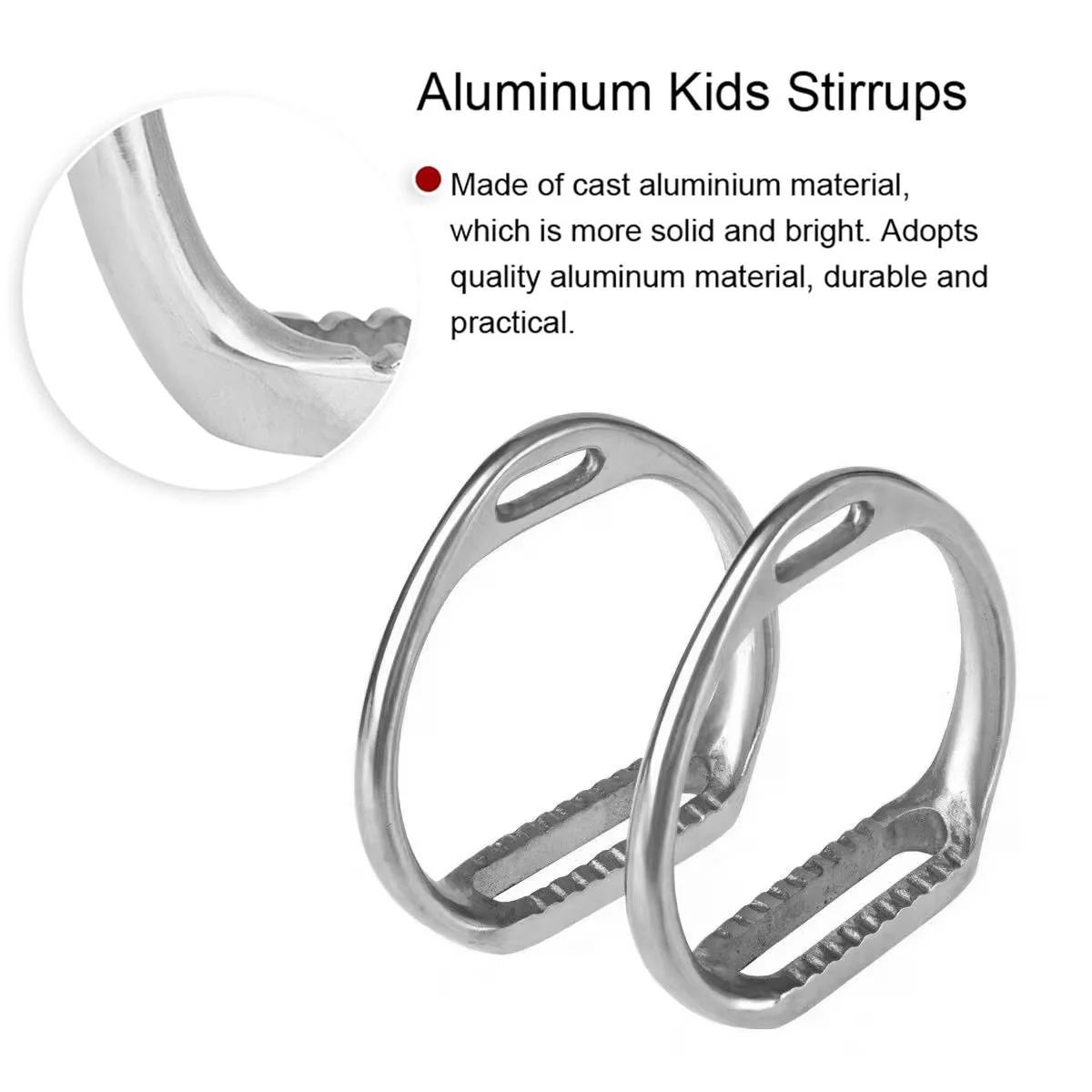 Aluminum Horse Stirrups (2PCS) - Image 3